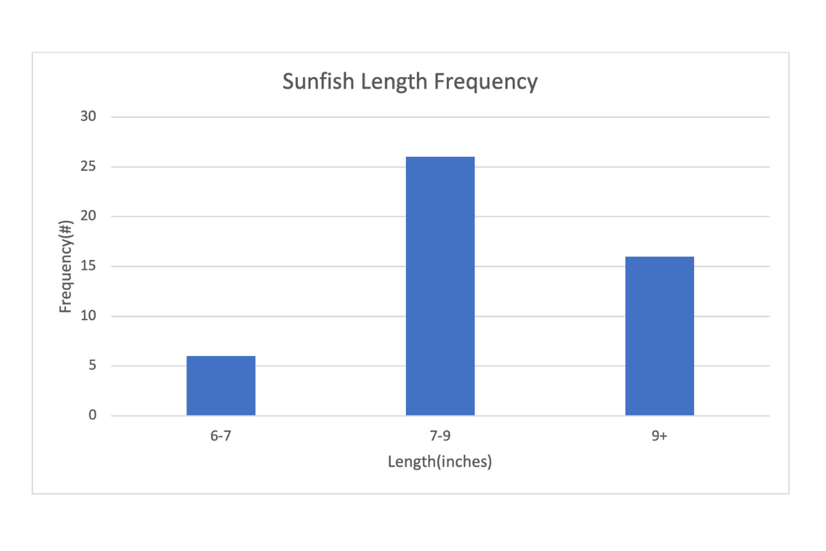 Sunfish Length Frequency