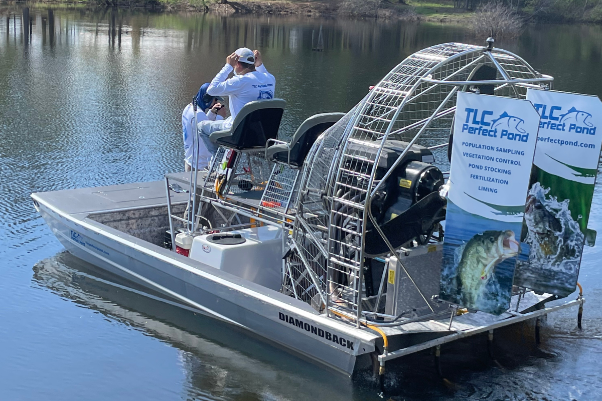 Pond Vegetation Spraying Rig