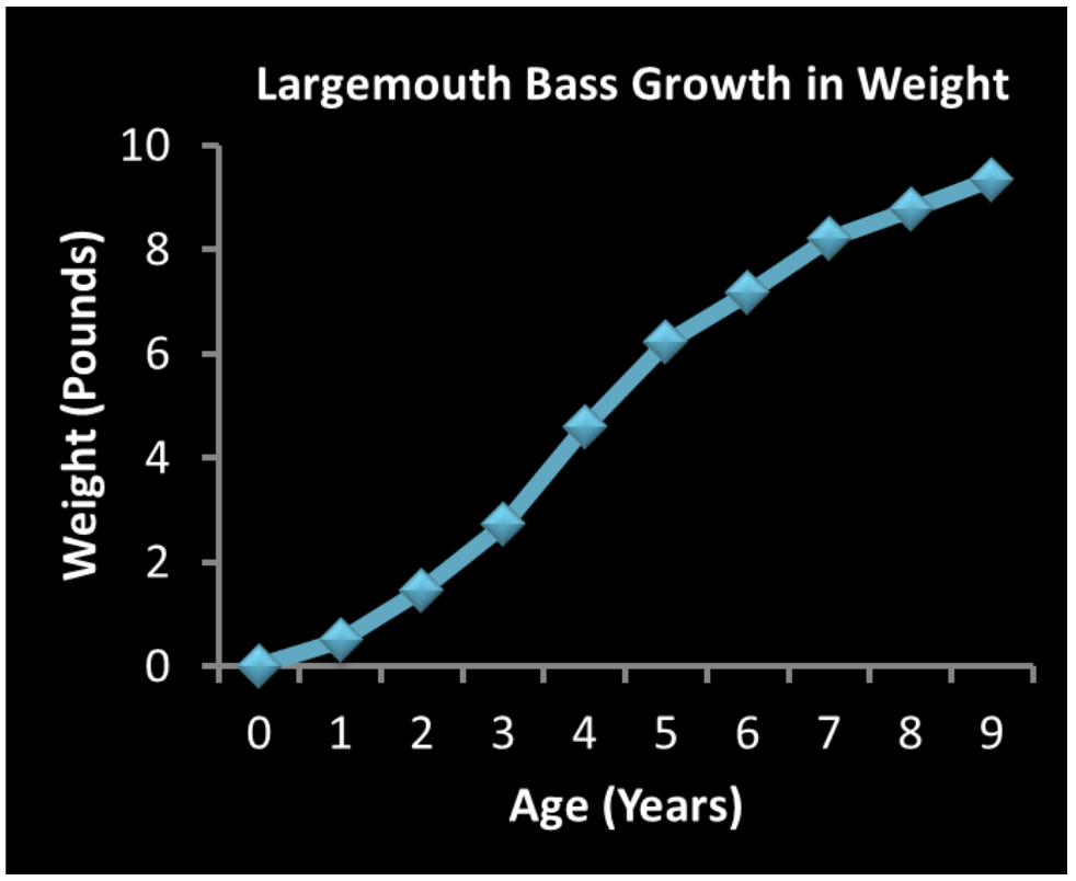 Bass Growth by Weight