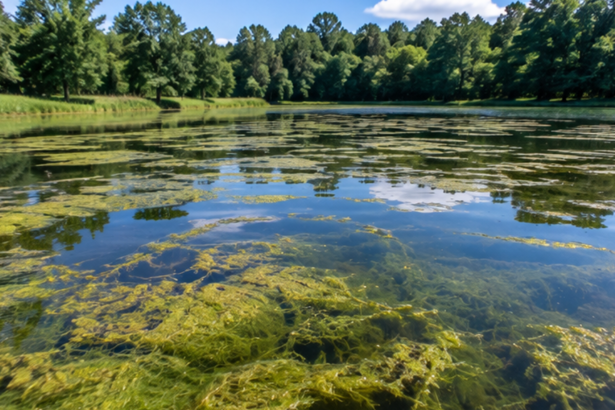 Pond Moss Management Practices