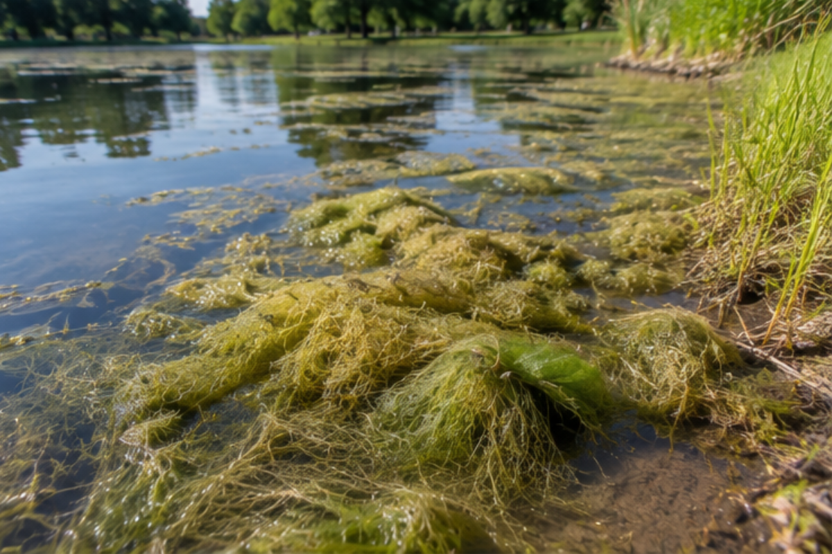 Pond Moss Management Practices
